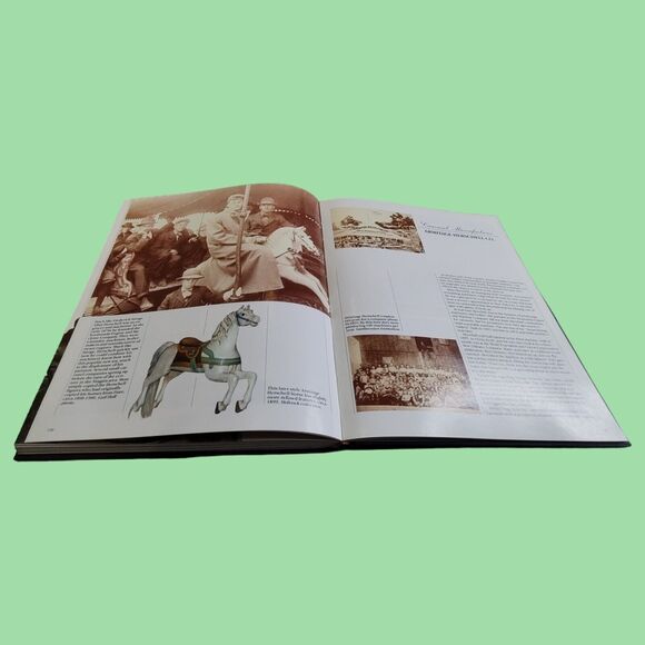 Rare Historical Photos 1987 Revised Ed Painted Ponies American Carousel Art Book - Picture 9 of 16